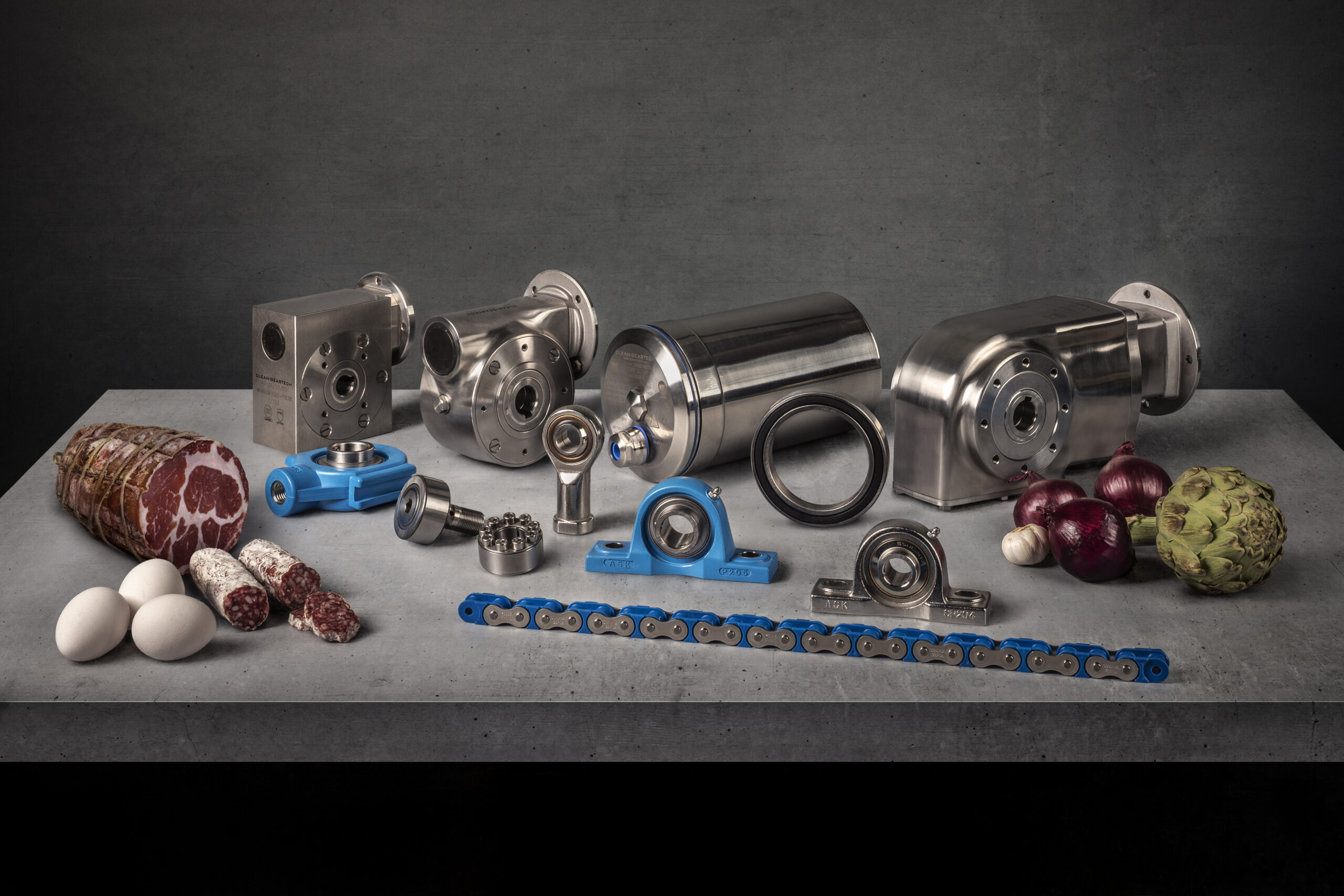 Assortiment Voedingsmiddelenindustrie